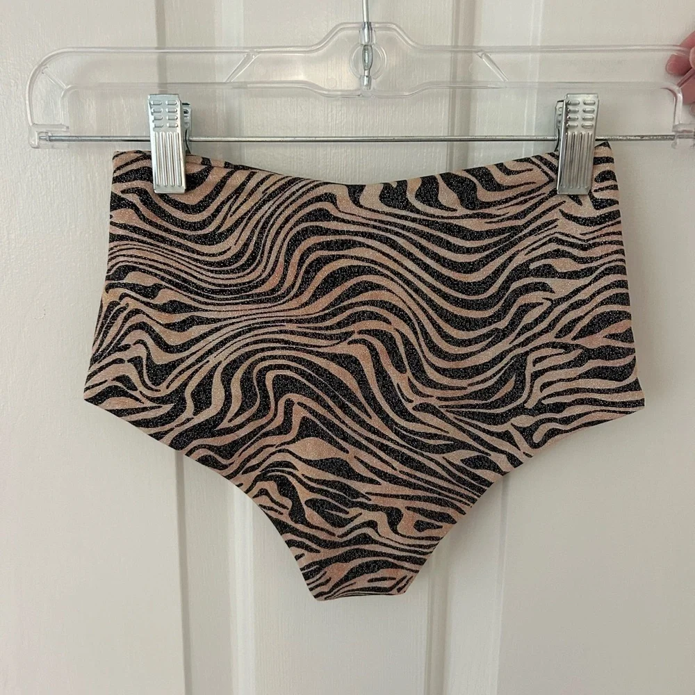L*Space Animal Print Portia Metallic Bottoms